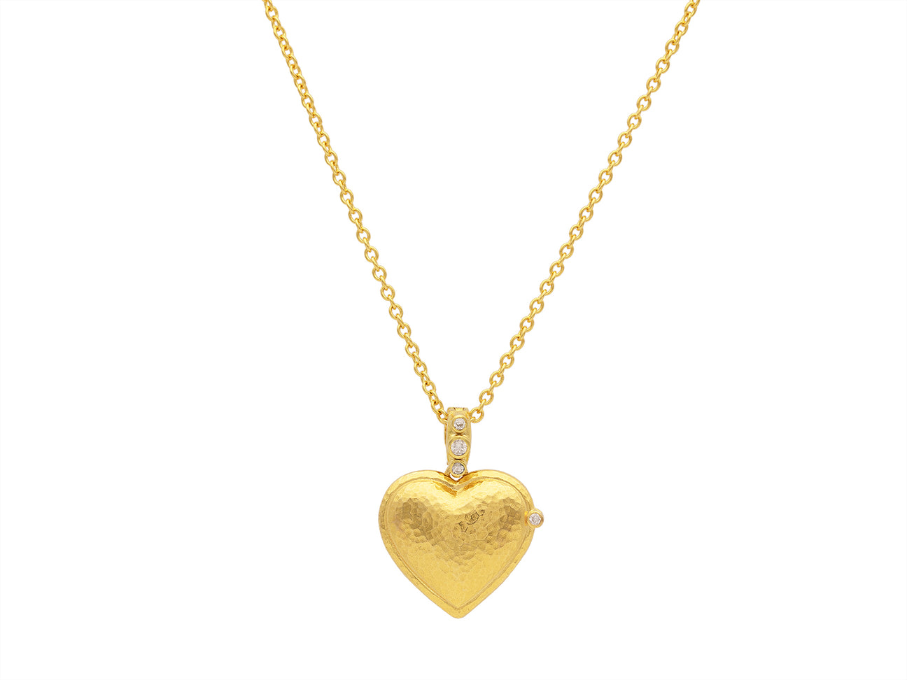 Locket Necklace Gold Handmade Fine Jewelry GURHAN