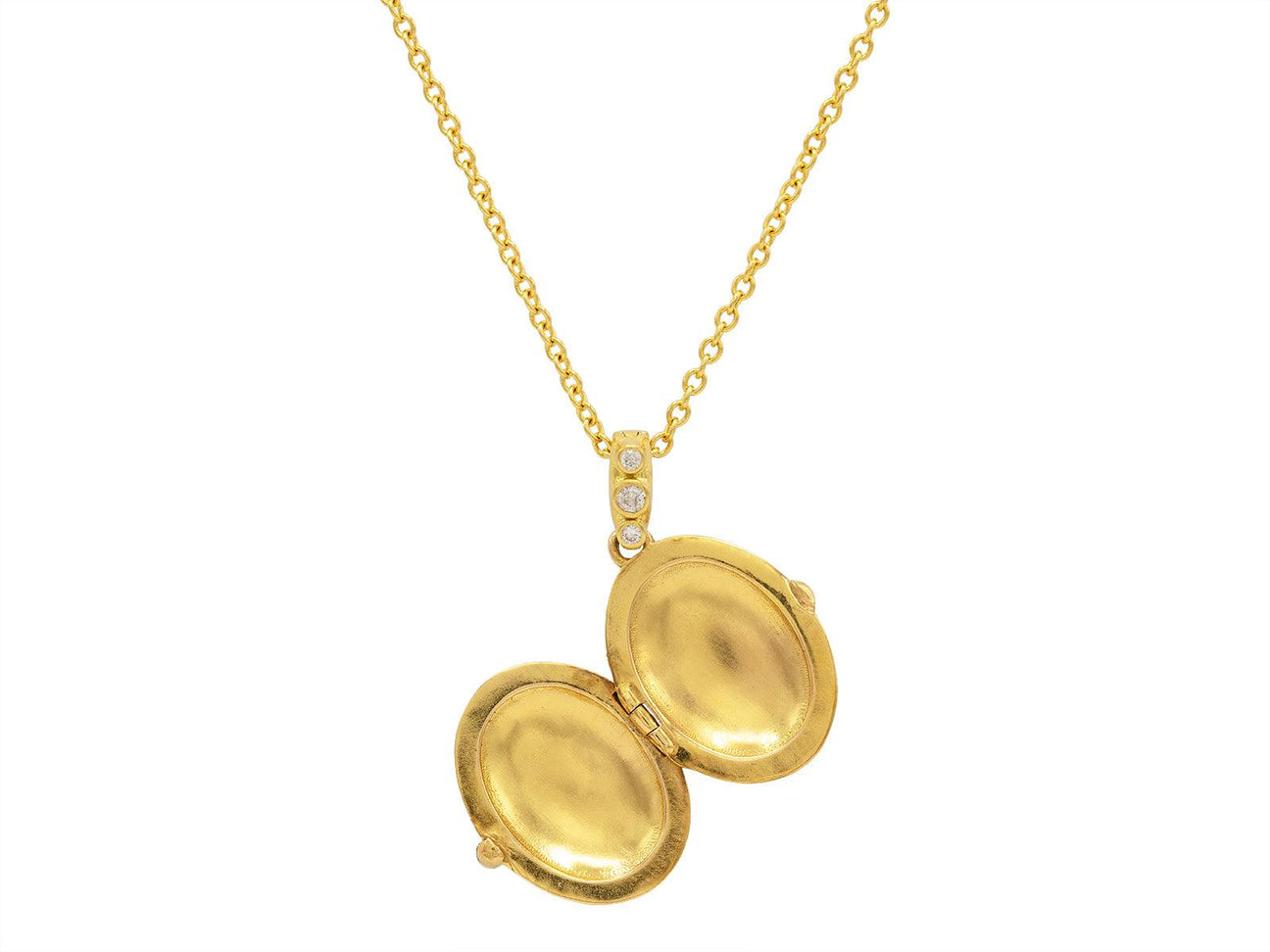 Locket Necklace Gold Handmade Fine Jewelry GURHAN