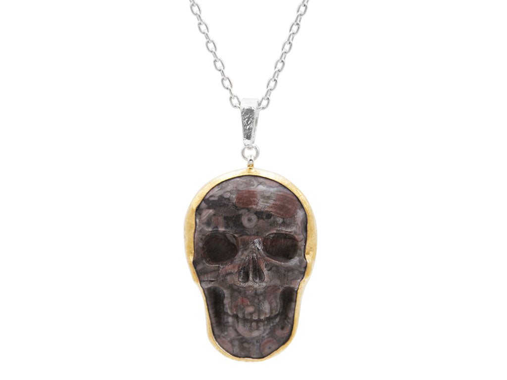 GURHAN, GURHAN Galapagos Sterling Silver Pendant Necklace,  with Jasper & Gold Accents