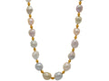 GURHAN, GURHAN Oyster Gold All Around Necklace, Mixed Colors and Sizes, Gold Beads, with South Sea Pearl