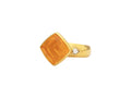 GURHAN, GURHAN Prism Gold Stone Cocktail Ring, 13mm Square, with Opal and Diamond