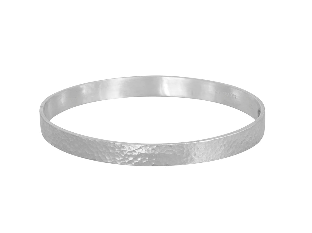 GURHAN, GURHAN Mango Sterling Silver Stacking Bangle Bracelet, 6.5mm Wide