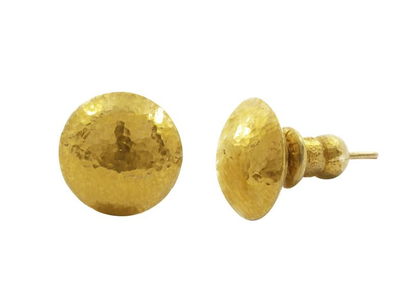 GURHAN, GURHAN Spell Gold Stud  Earrings,  with No Stone