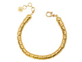 GURHAN, GURHAN Vertigo Gold Beaded Single-Strand Bracelet, 6.5mm Smooth Beads, with No Stone