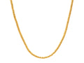 GURHAN, GURHAN Vertigo Gold Single Strand Short Necklace, 4mm Hammered Beads, No Stone